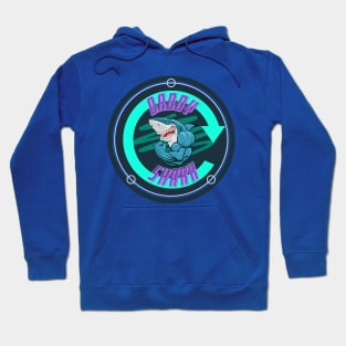 Big Daddy Shark- Tough Guy Design- Father's Day Hoodie